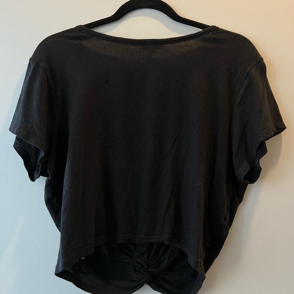 Black Crop Top